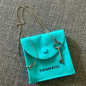 Tiffany & Co Sterling Silver X-Large 2.5 inch Oval Key Pendant